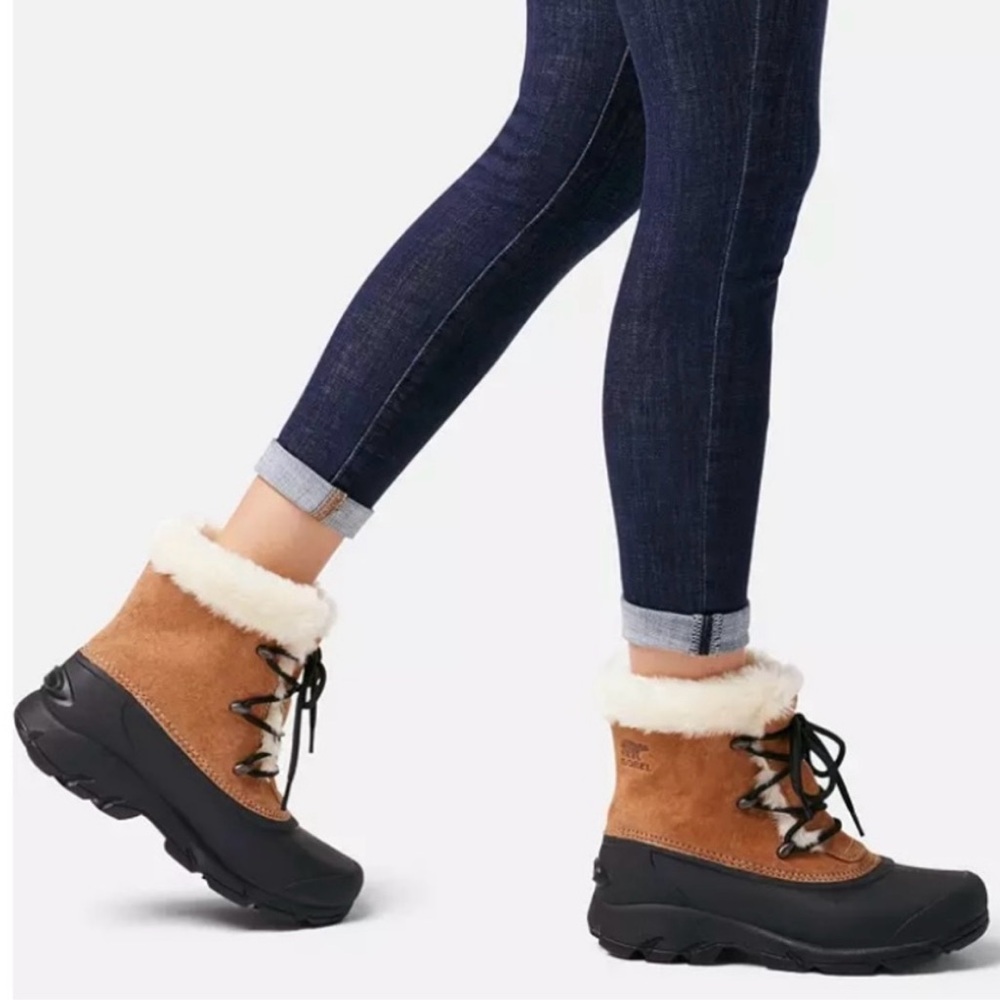 Sorel Snow Angel Women's Boots - Brown and Black